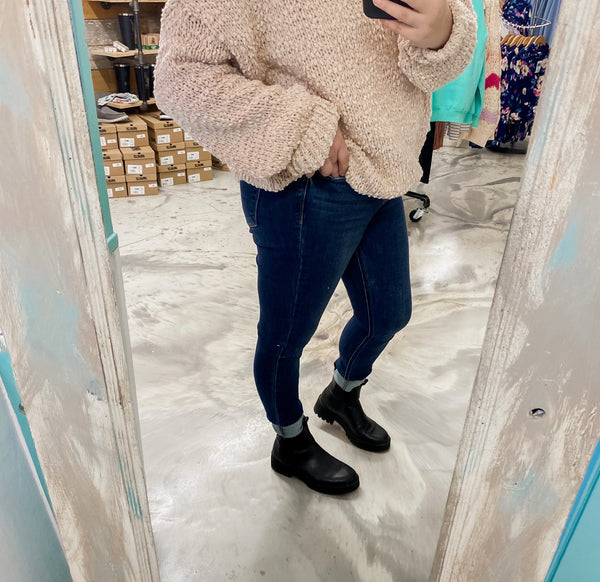 Judy Blue MR Vintage Raw Hem Skinny