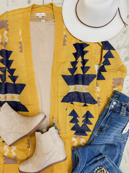 Samoan Sun Cardigan