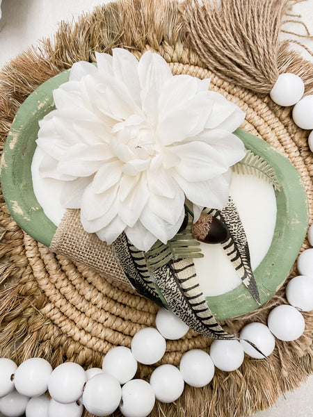 Blushing Poodle Fall Dough Bowls