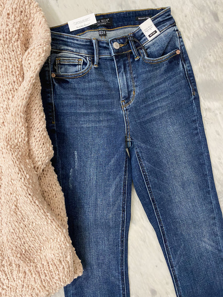 Judy Blue MR Vintage Raw Hem Skinny