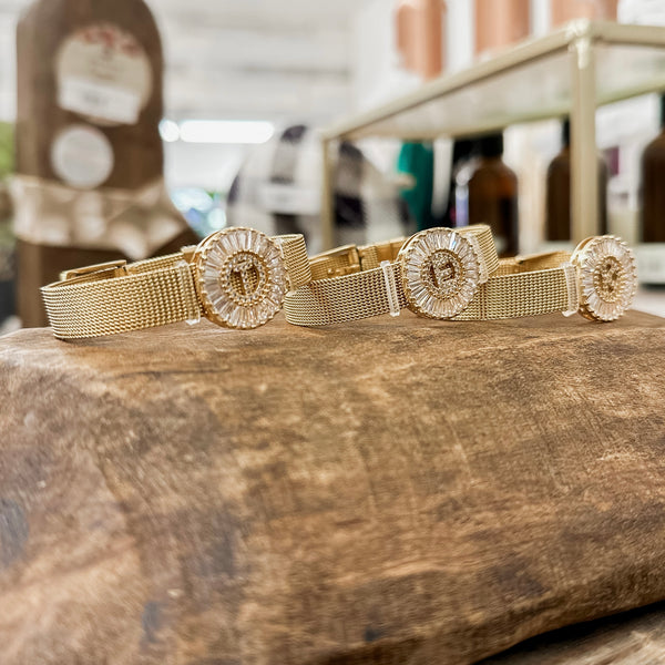 Radiant Initial Bracelets