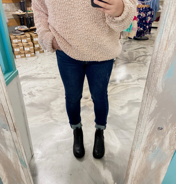 Judy Blue MR Vintage Raw Hem Skinny