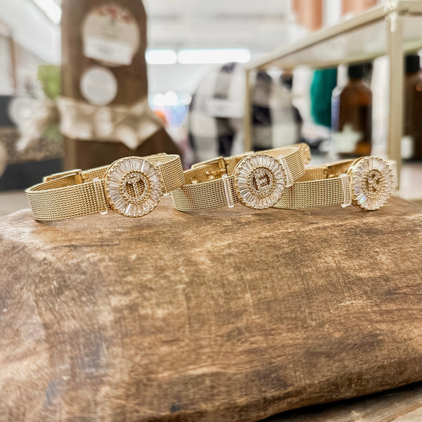 Radiant Initial Bracelets