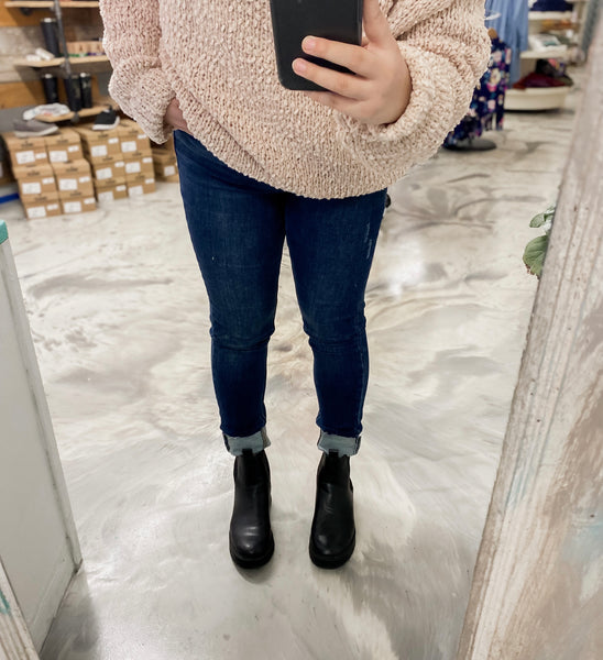 Judy Blue MR Vintage Raw Hem Skinny