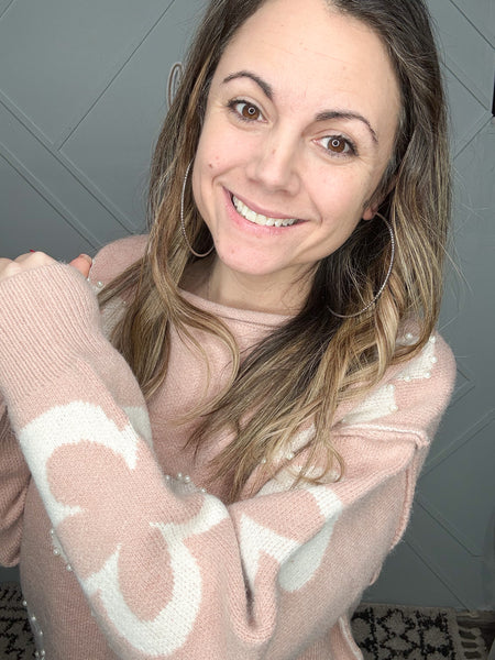 Pink Pearl Sweater