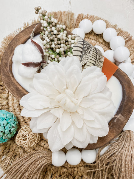 Blushing Poodle Fall Dough Bowls