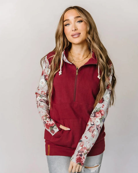 Ampersand Ave Among the Wildflowers Half Zip