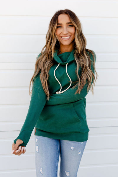 Ampersand Ave Cowlneck Hunter Green