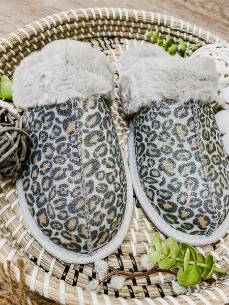 BF Leopard Diggy Slippers