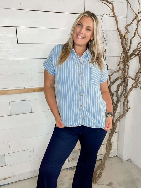 Chambray Button Down