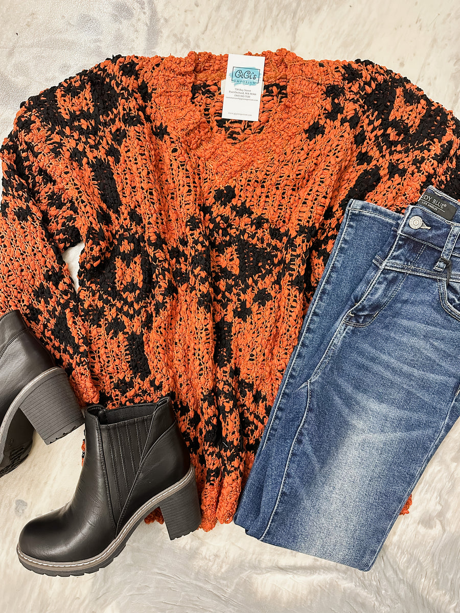 Aztec Create Popcorn Aztec Popcorn Sweater – GiGi's Emporium
