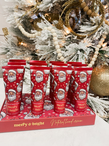 Merry & Bright Natural Hand Cream