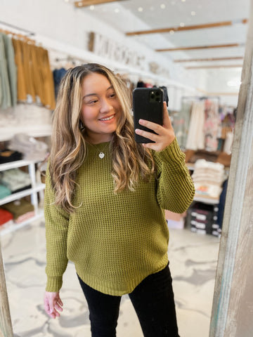 Mustard Seed Knit Sweater