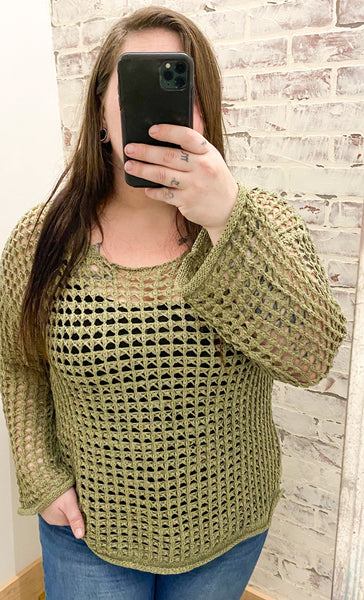 Olive You Alot Sweater