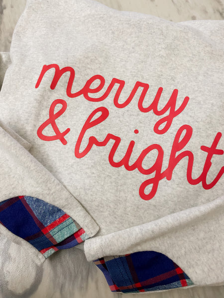 Ampersand Ave FullZip Merry & Bright