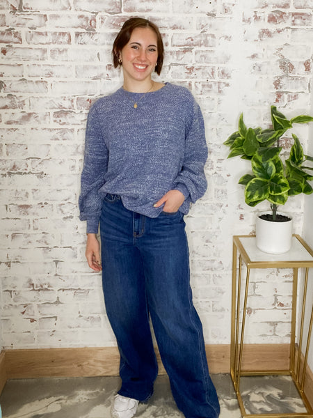 Magic Melange Sweater Denim