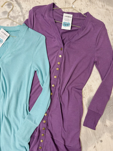 Basic Buttons Cardigan