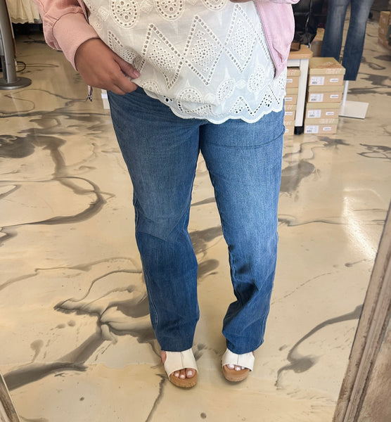 Judy Blue MR Tummy Control Vintage Straight