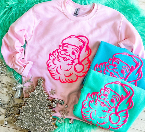 Retro Santa Puff