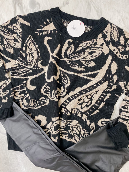 Perfect Paisley Sweater