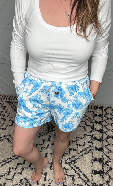 Everyday Shorts in Regal Blossoms