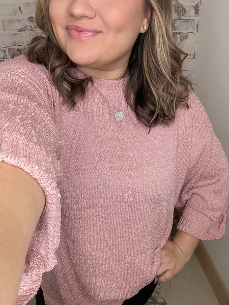 Umgee Wide Sleeve Side Slit