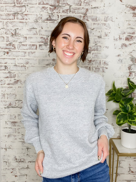 Magic Melange Sweater Grey