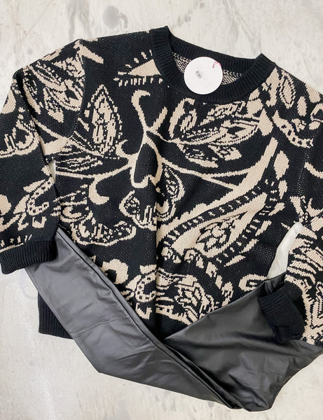 Perfect Paisley Sweater