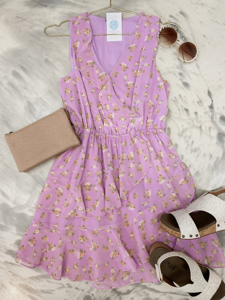 Frolic with Lilac Dress