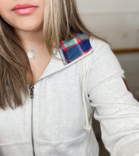 Ampersand Ave FullZip Merry & Bright