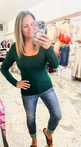 Square Neck Top w/ Removable Bra Pads STEAL