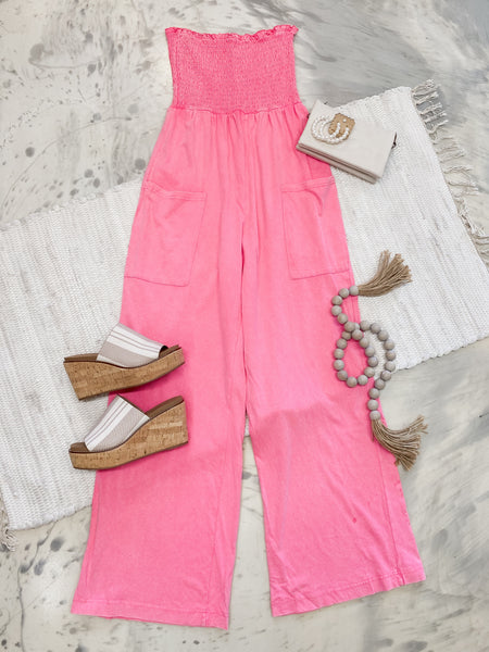 Mineral Washed Jumpsuit