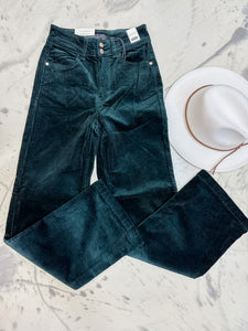 Judy Blue HW Emerald Corduroy