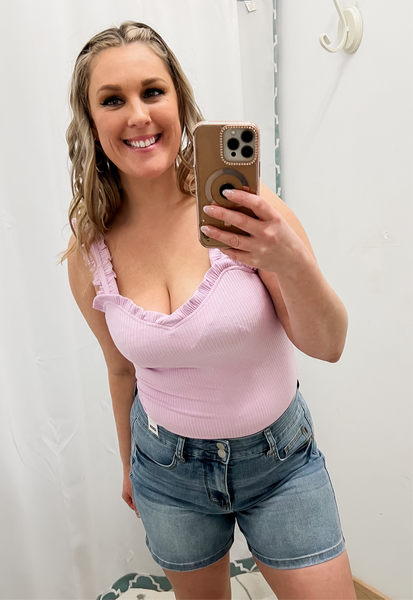 Keep in Ruffle Bodysuit