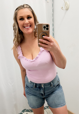 Keep in Ruffle Bodysuit