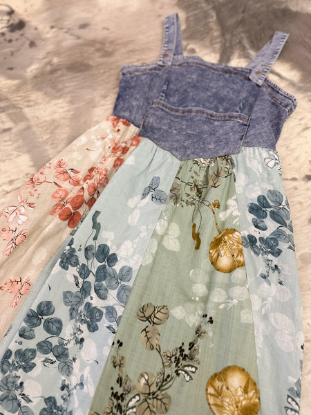 Take me Dancing Denim Maxi