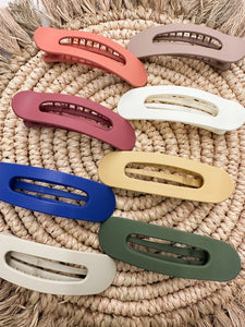 Babe Matte Flat Hair Clip