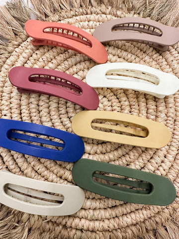 Babe Matte Flat Hair Clip