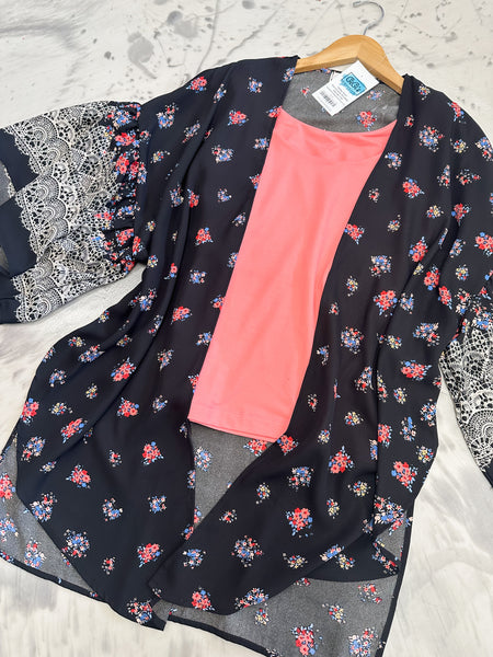 Bethany Boho Floral Kimono