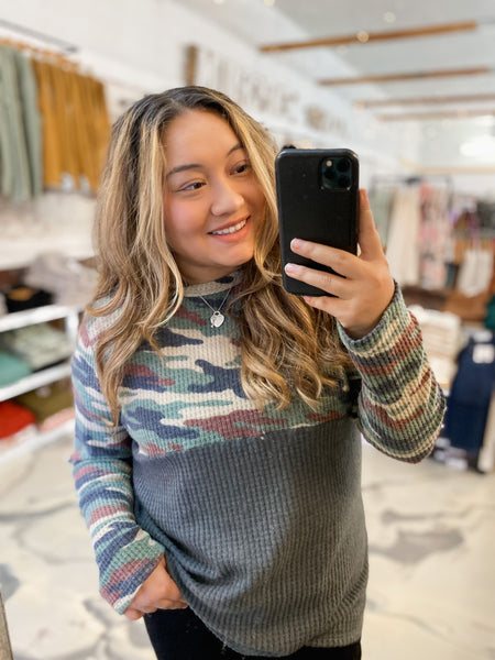 Camo Colorblock