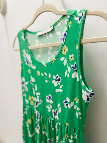 Samantha Maxi Dress Green Floral