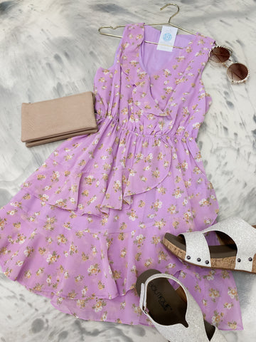 Frolic with Lilac Dress