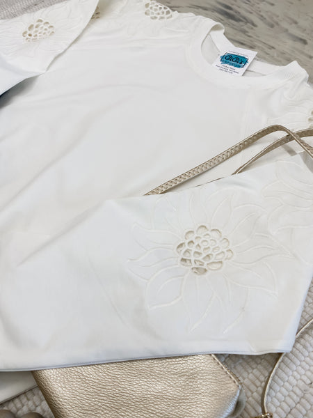 Love Story Pullover In Ivory