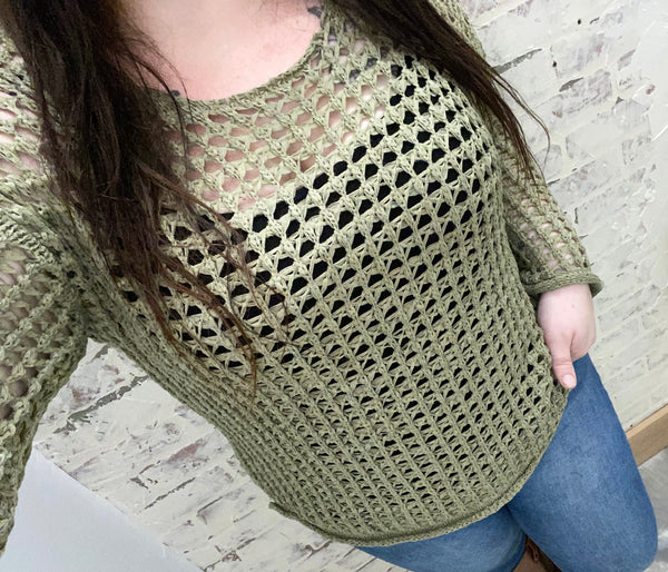 Olive You Alot Sweater
