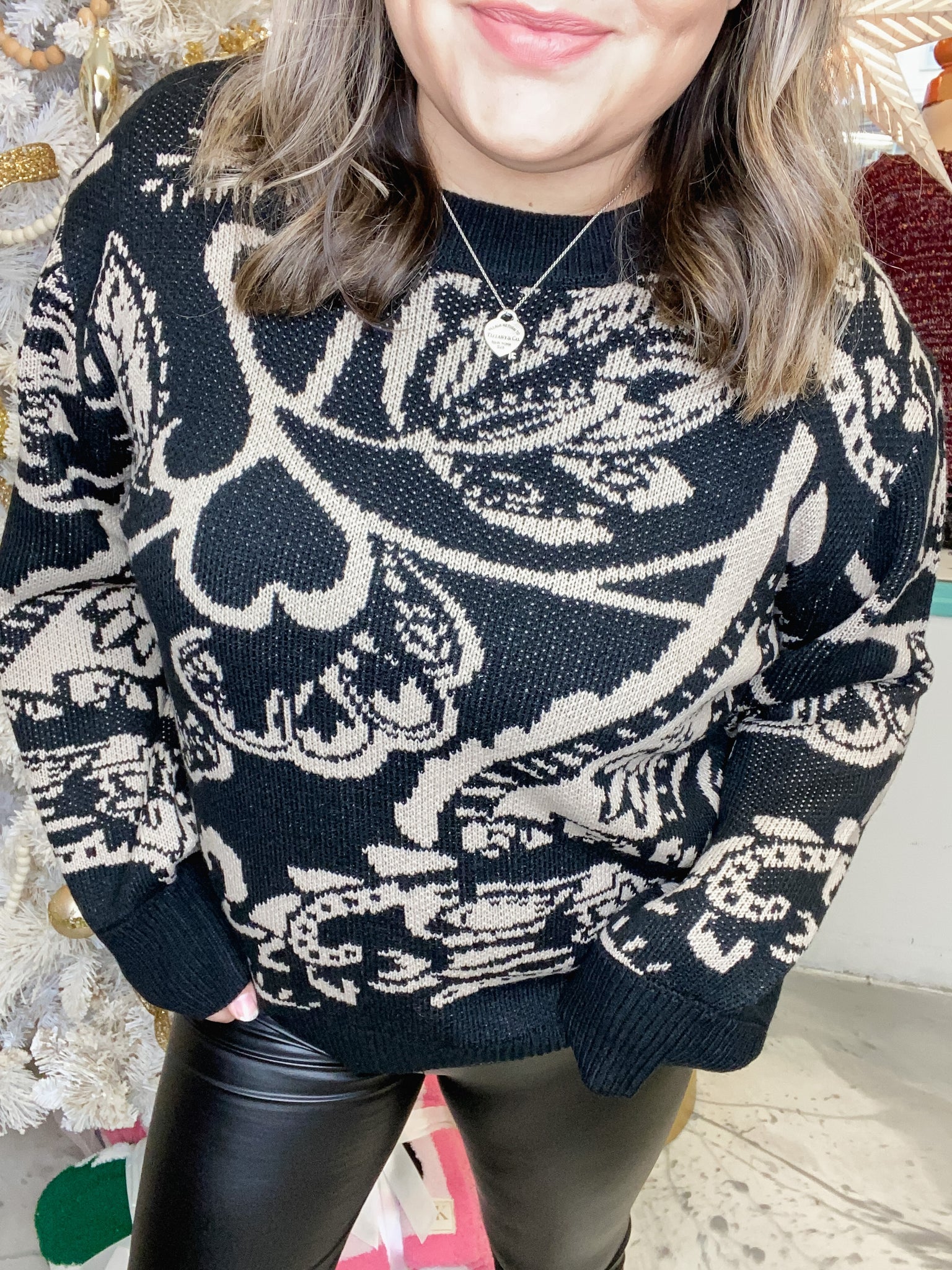 Perfect Paisley Sweater