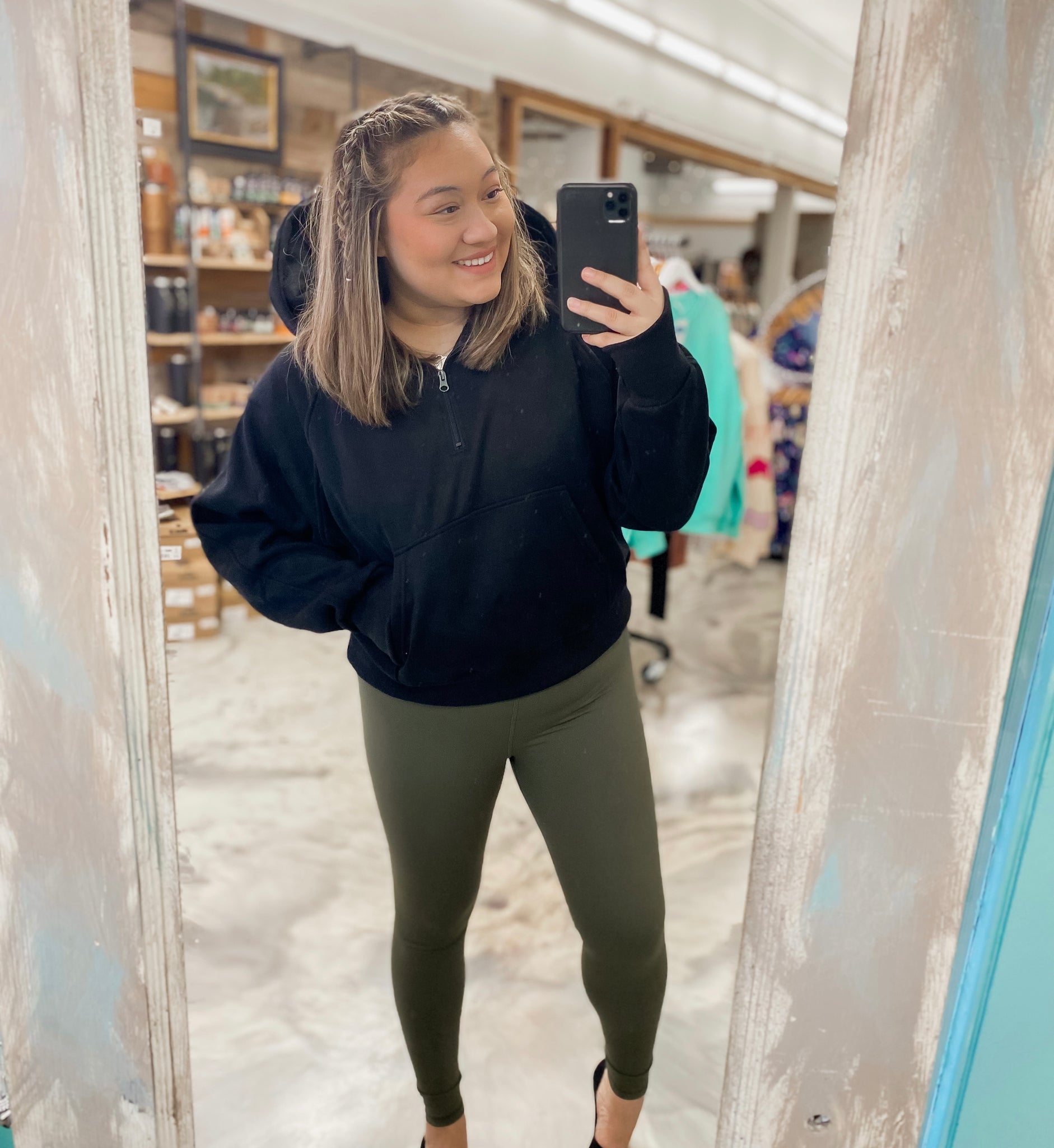 Olive High Waist Leggings