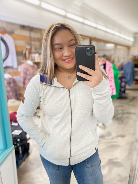 Ampersand Ave FullZip Merry & Bright