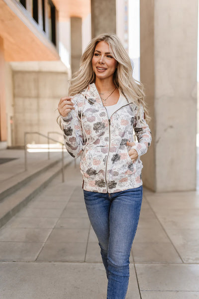 Ampersand Ave FullZip Sweatshirt No Matter What
