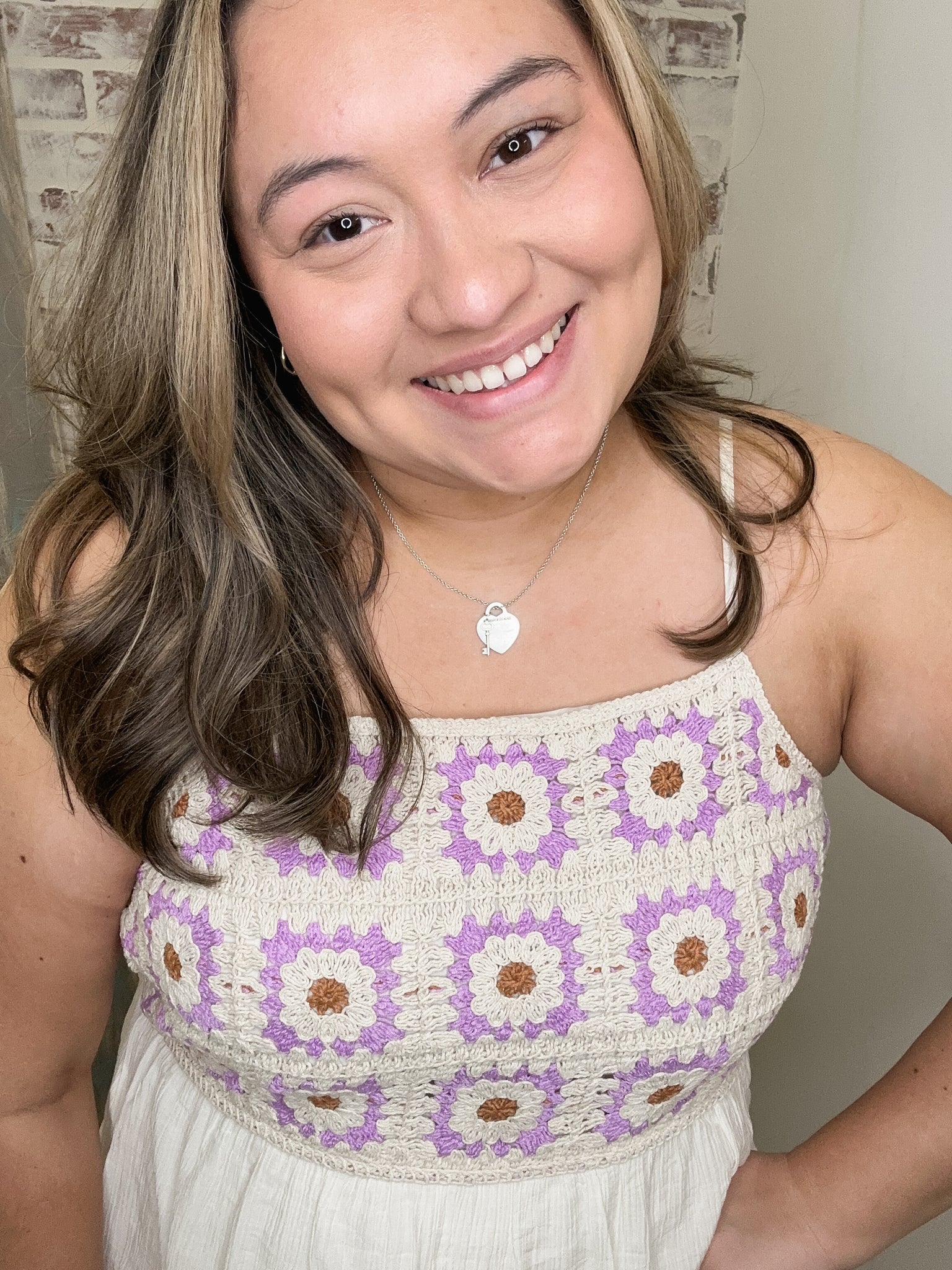 Time Tells All Crochet Dress