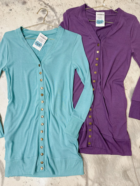 Basic Buttons Cardigan